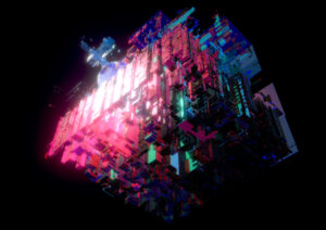 MagicaVoxel Anna Paciorek projekt space city 1