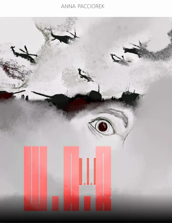 Anna Paciorek projektowanie plakat wojna